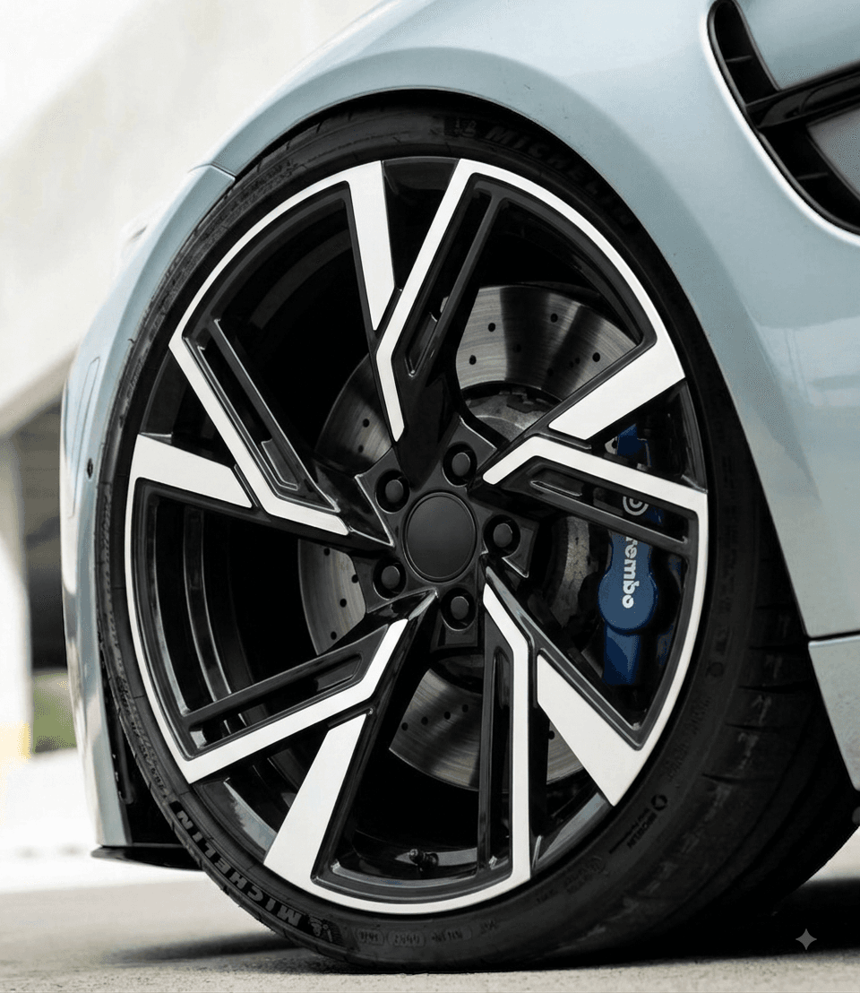OEM Style Wheel for Audi Q7 / Audi Q5 / Audi Q3 (Gunmetal machined face)