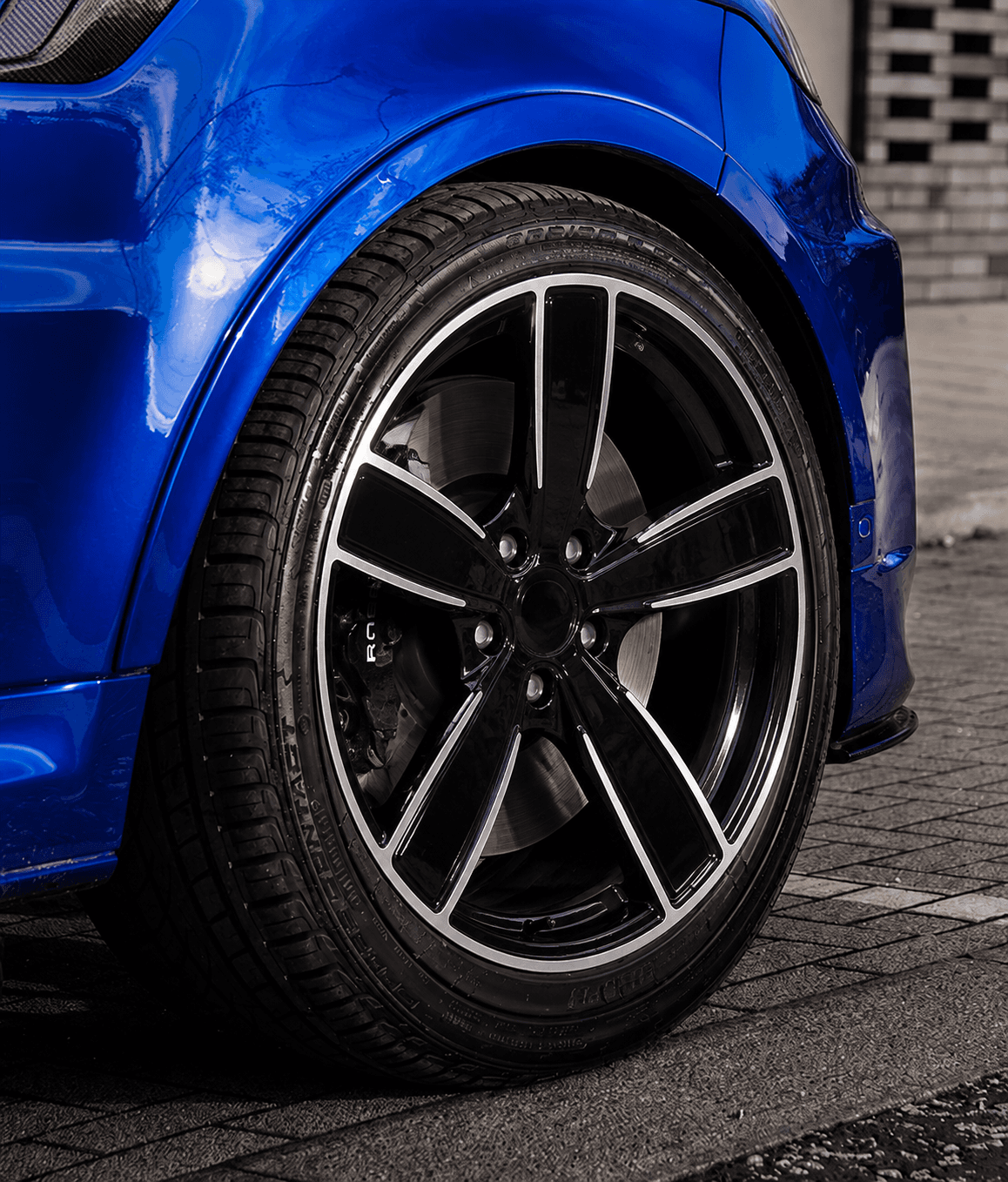 OEM Style Forged Wheel for Porsche 718 Boxster / Porsche Cayenne / Porsche 911 (black machined face)