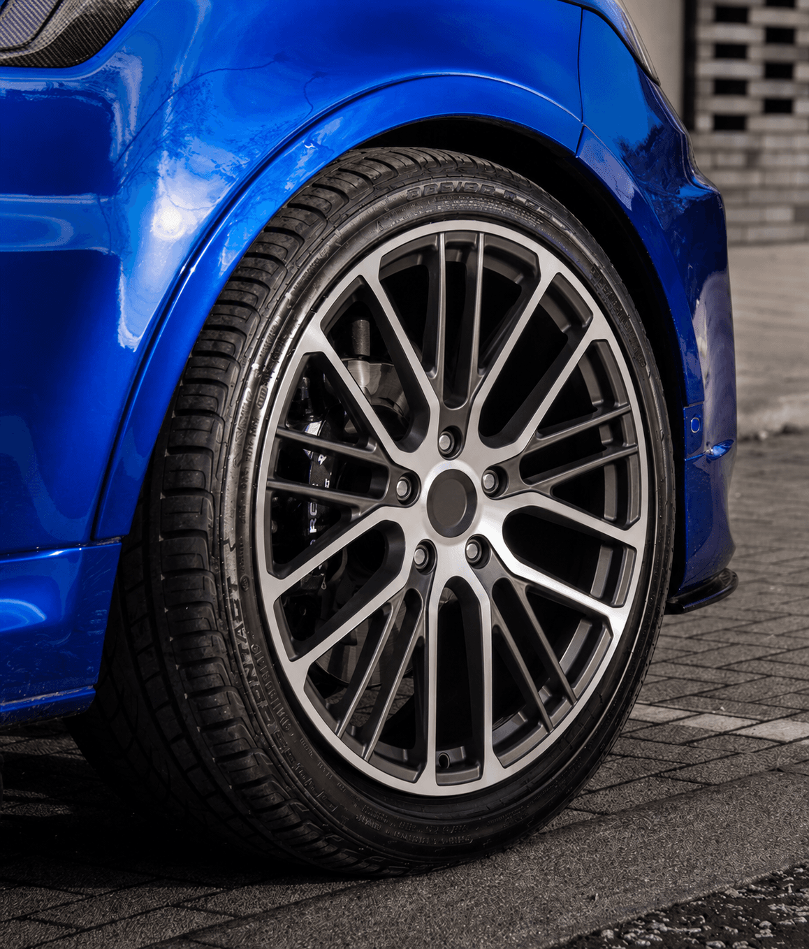 OEM Style Forged Wheel for Porsche 718 Boxster / Porsche Taycan / Porsche Cayenne (gunmetal machined face)