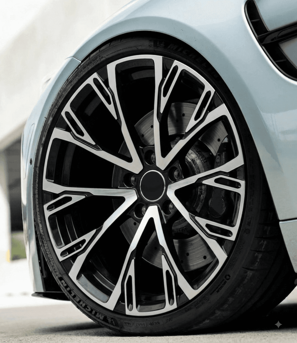 OEM Style Forged Wheel for Audi Q7 / Audi RS 7 / Audi A7 (Black machined face)