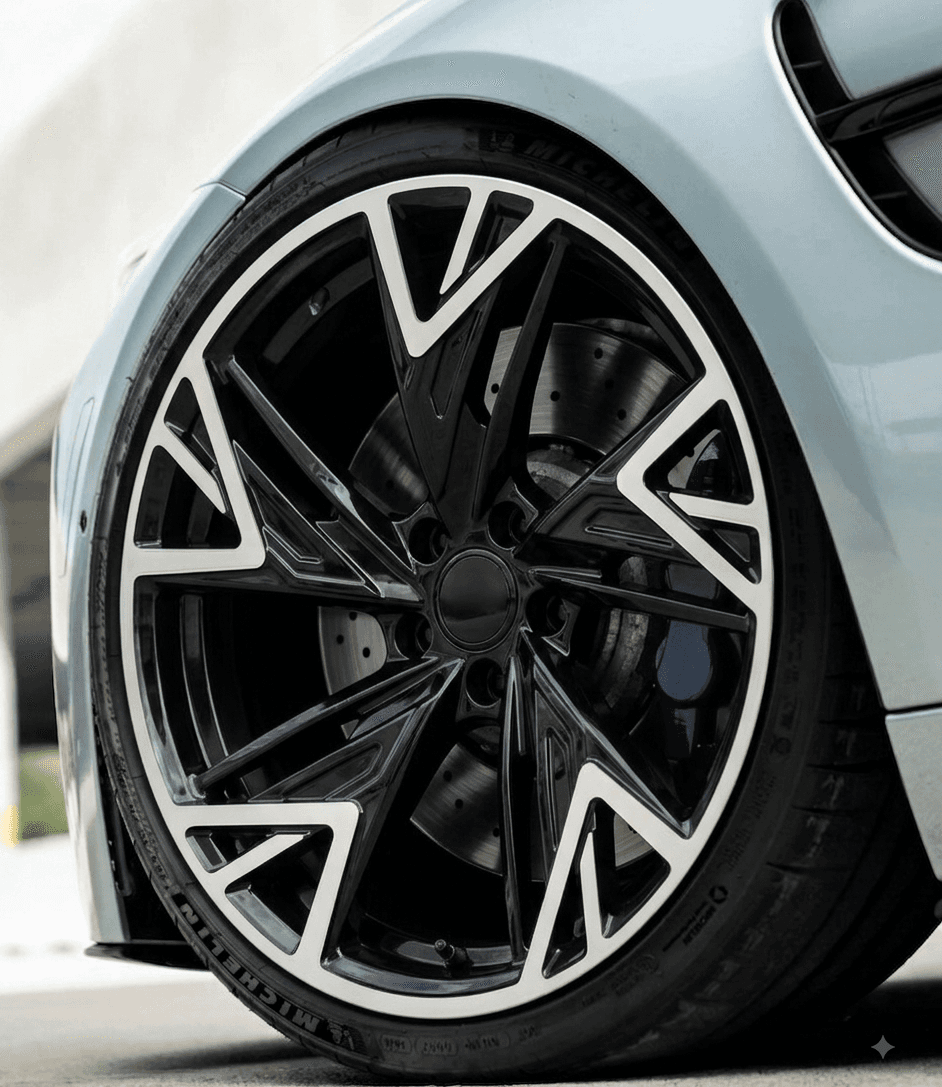 OEM Style Forged Wheel for Audi Q7 / Audi Q3 / Audi A7 (Gunmetal machined face)