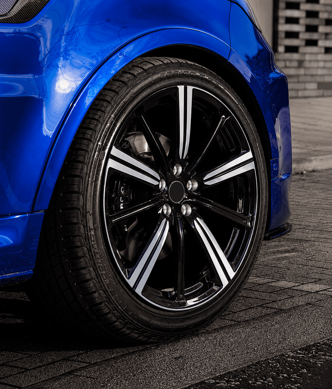 BMW OEM Style Forged Wheel (black machined face)