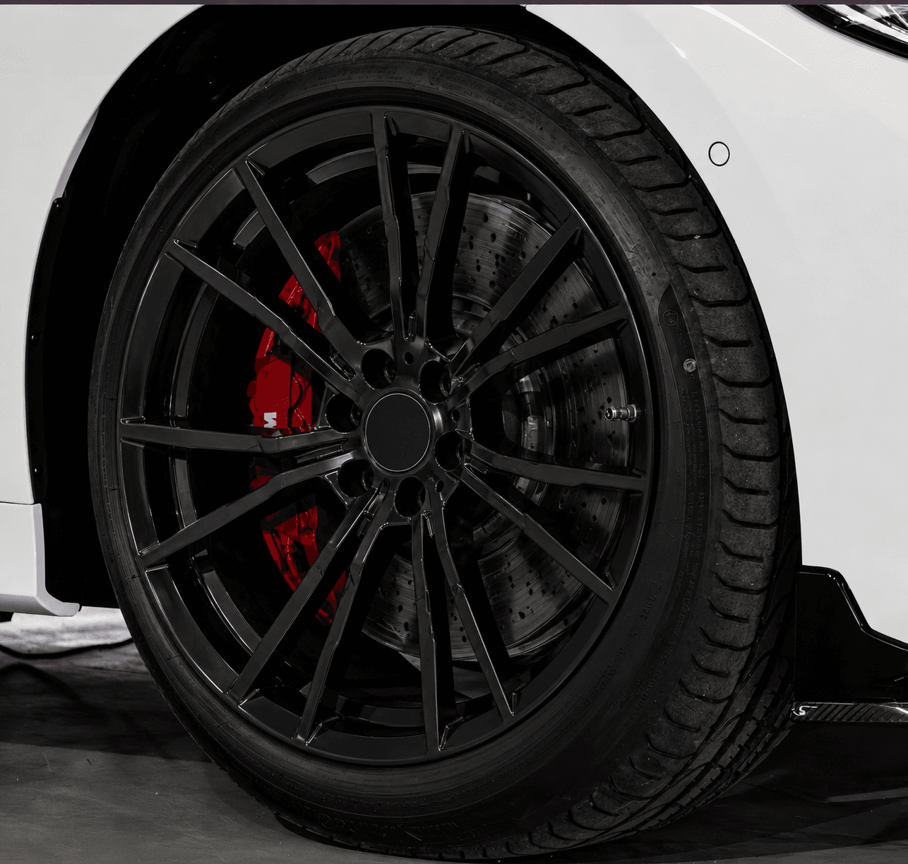 OEM Style Forged Wheel for BMW 5 Series / BMW 7 Series / BMW 4 Series (black machined face)