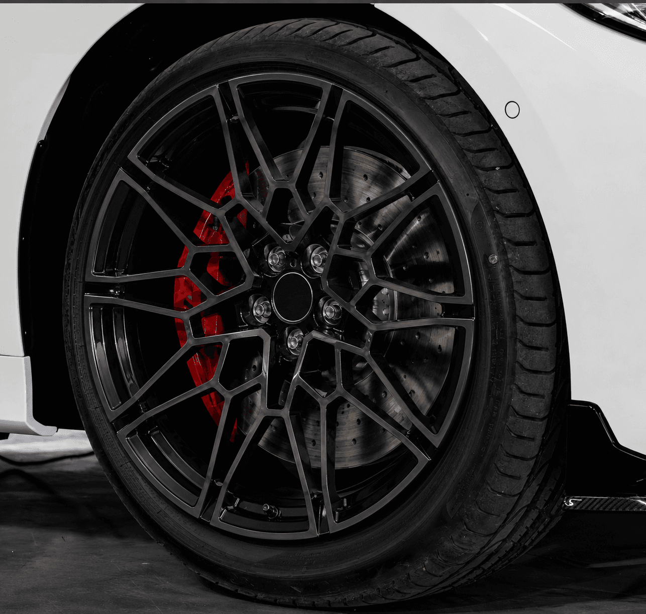 OEM Style Forged Wheel for BMW 5 Series / BMW 7 Series / BMW 4 Series (black machined face)
