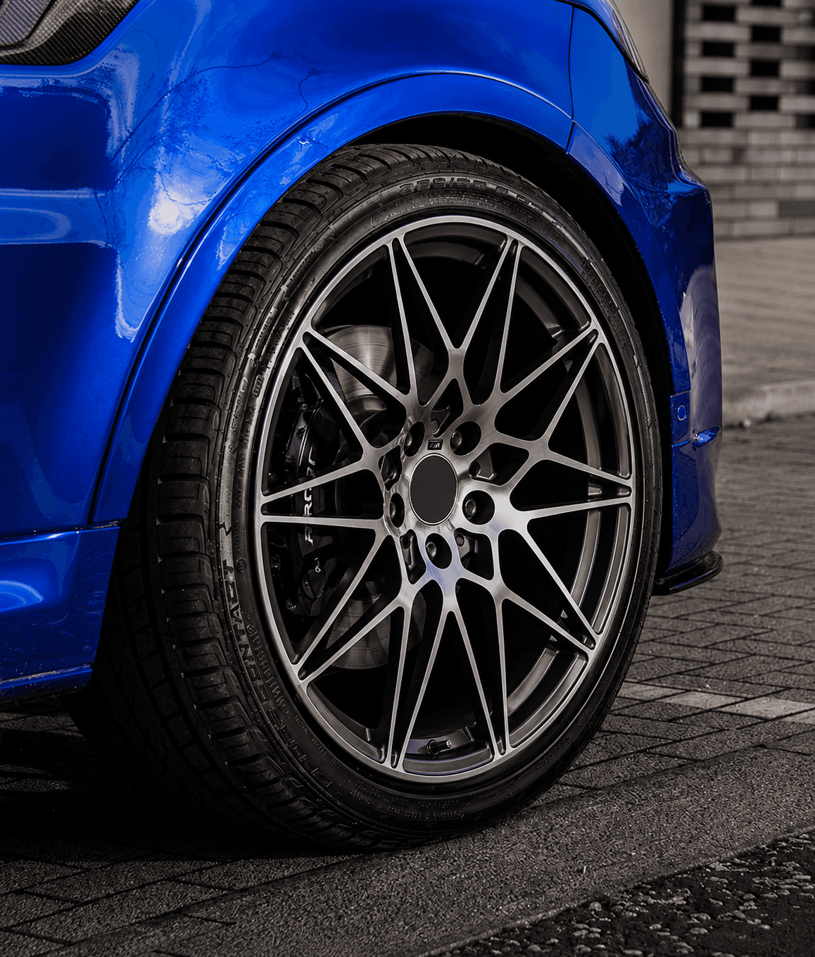 OEM Style Forged Wheel for BMW 5 Series / BMW M3 / BMW 7 Series (gunmetal machined face)