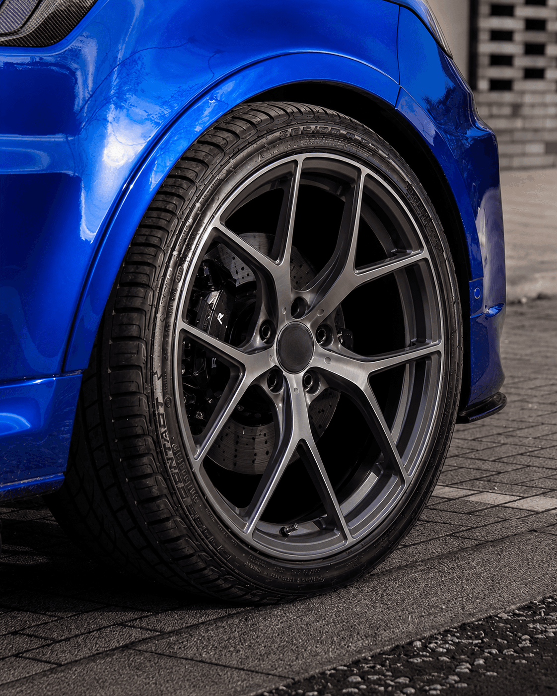 OEM Style Forged Wheel for Mercedes-Benz AMG C 63 / Mercedes-Benz S-Class / Mercedes-Benz GLS (gunmetal machined face)