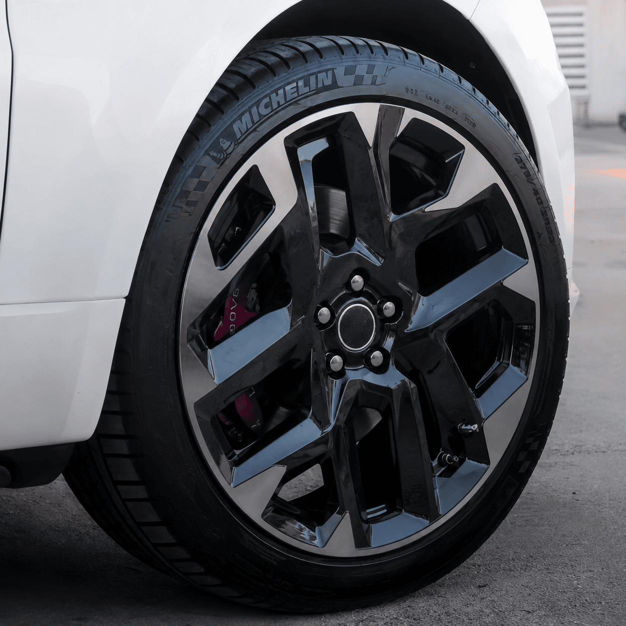 OEM Style Forged Wheel for Land Rover Range Rover / Land Rover Range Rover Sport / Land Rover Discovery (Black machined face)