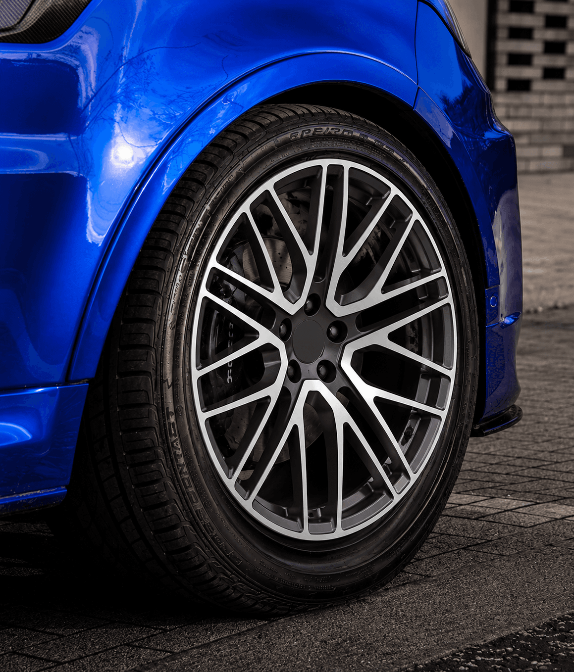OEM Style Forged Wheel for Porsche Panamera / Porsche 718 Boxster / Porsche Taycan (gunmetal machined face)