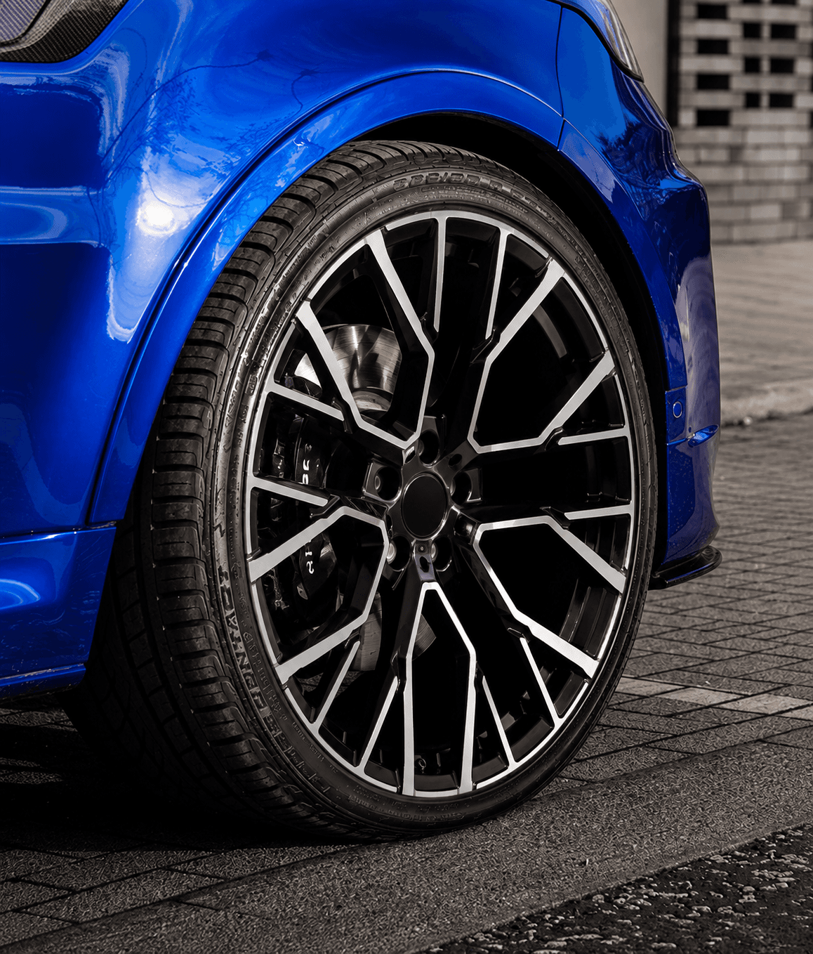 OEM Style Forged Wheel for BMW X6 / BMW M4 / BMW X5 M (black machined face)