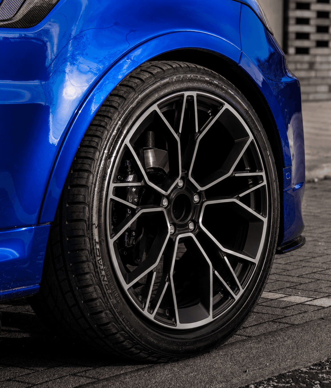 OEM Style Forged Wheel for Porsche 718 Boxster / Porsche Macan / Porsche Cayenne (matte black machined face)