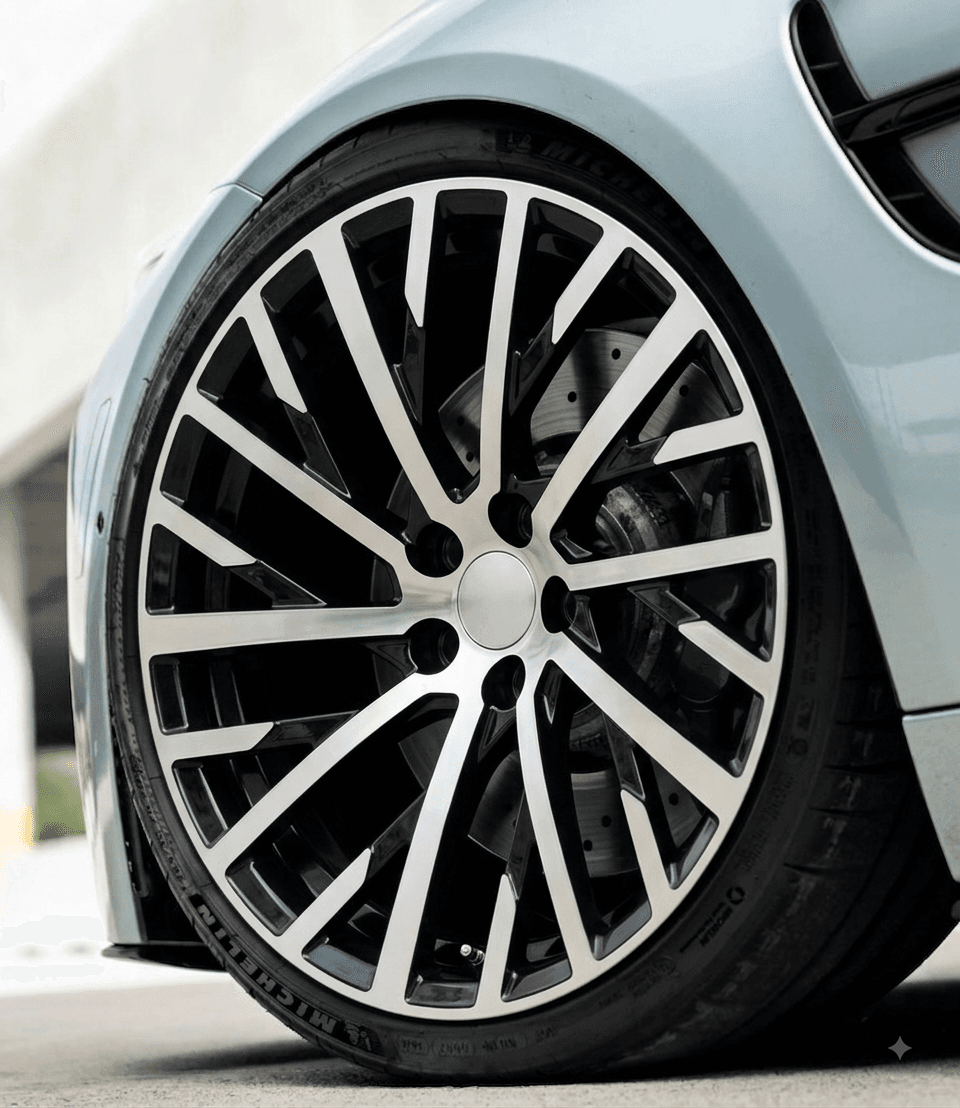 OEM Style Forged Wheel for Audi Q7 / Audi RS 7 / Audi A7 (Black machined face)