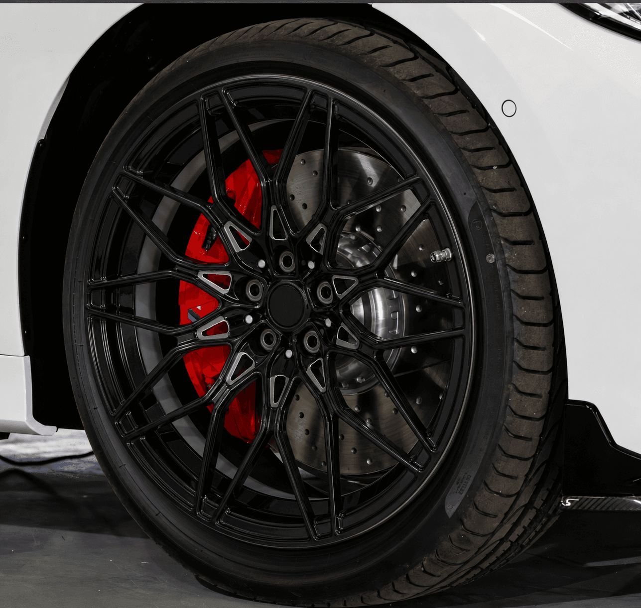 OEM Style Forged Wheel for BMW (black machined face)
