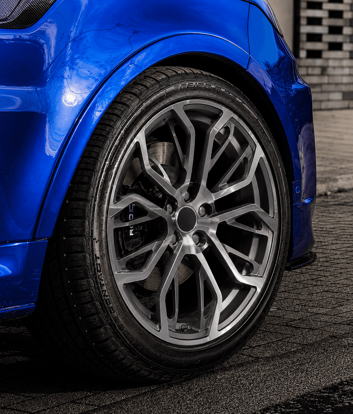 OEM Style Forged Wheel for BMW X6 / BMW M4 / BMW X5 M (dark gunmetal machined face)