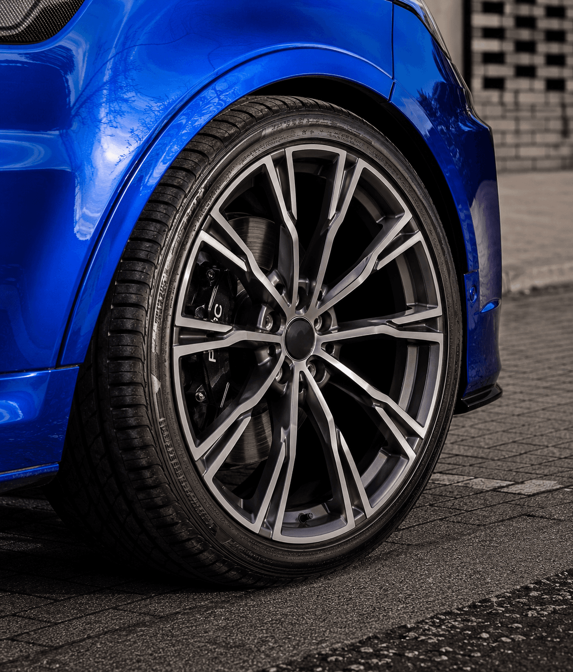 OEM Style Forged Wheel for BMW X6 / BMW X5 M / BMW X5 (gunmetal machined face)