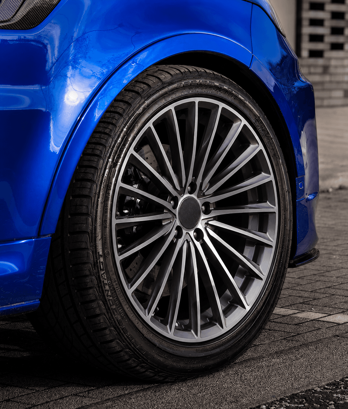 OEM Style Forged Wheel for Mercedes-Benz AMG C 63 / Mercedes-Benz S-Class / Mercedes-Benz E-Class (black machined face)