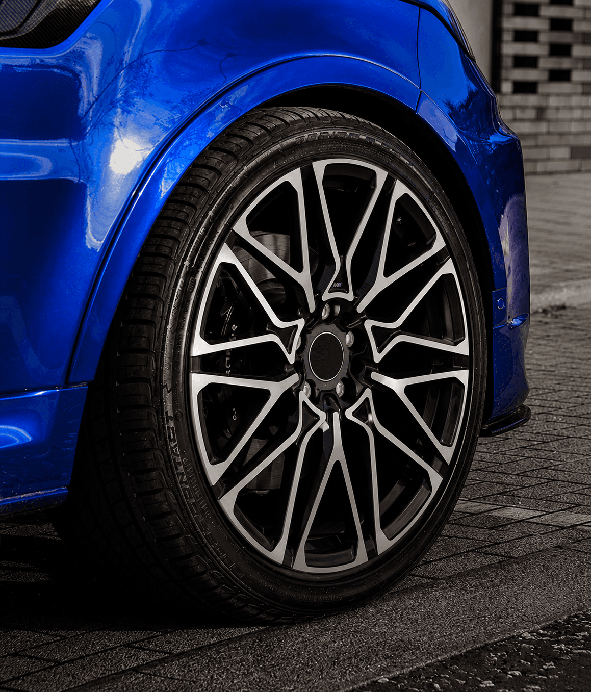 OEM Style Forged Wheel for BMW X3 M / BMW X6 / BMW M4 (black machined face)