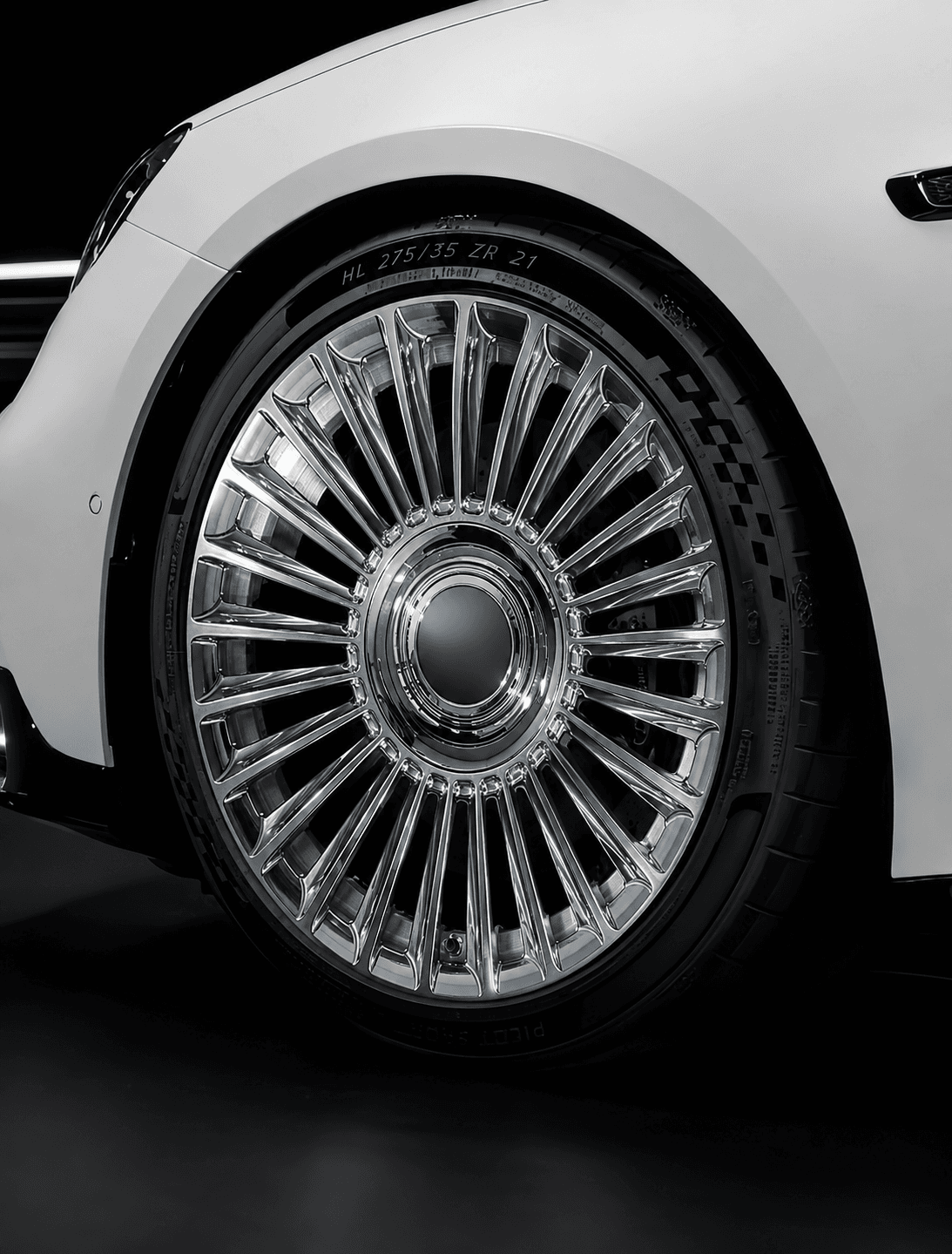 OEM Style Forged Wheel for Mercedes-Benz S-Class / Mercedes-Benz E-Class / Mercedes-Benz GLC (clear polished/Suspended)