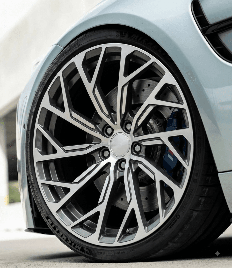 OEM Style Forged Wheel for Audi Q7 / Audi Q5 / Audi Q3 (Black machined face)