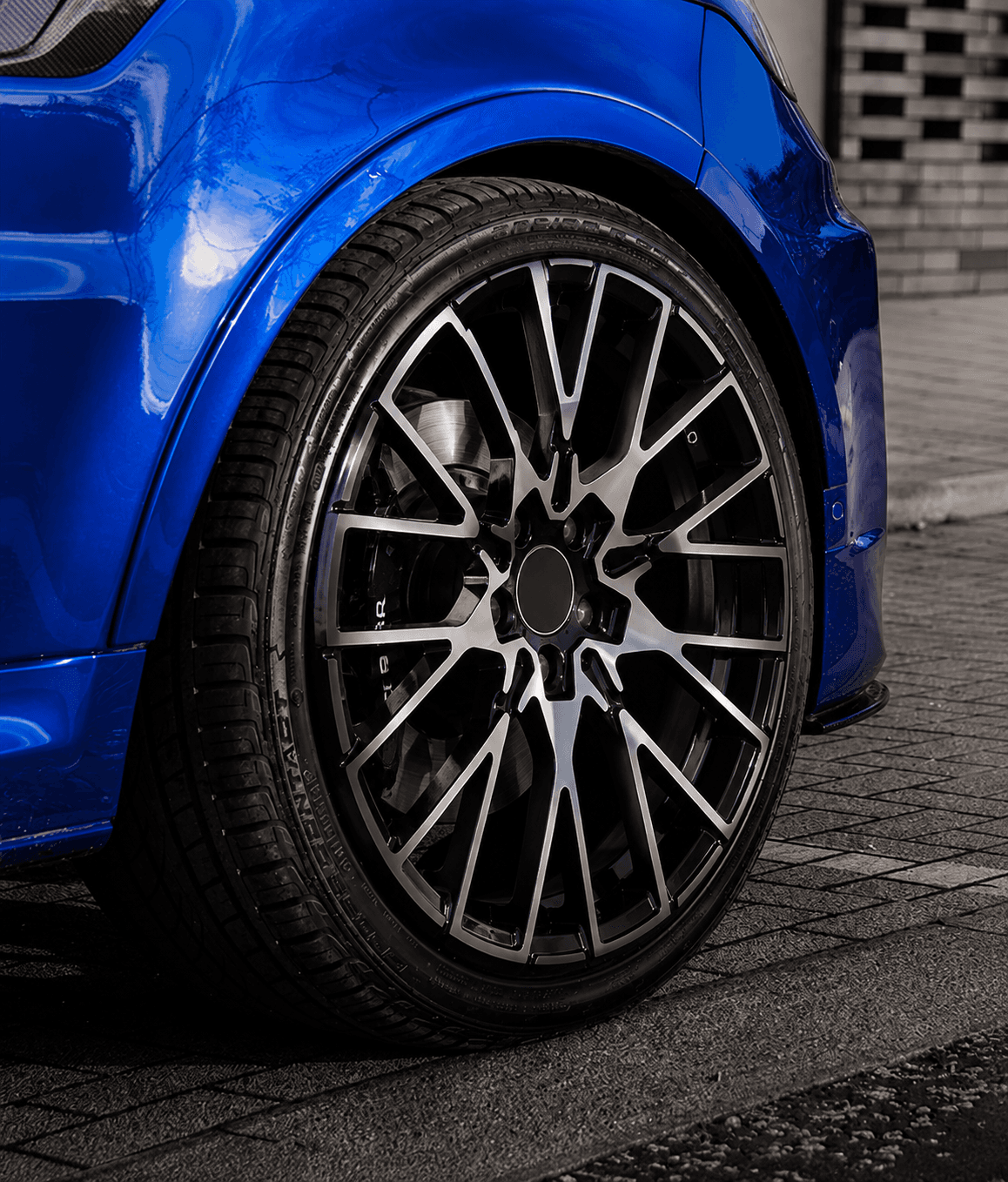 OEM Style Forged Wheel for BMW 5 Series / BMW 7 Series / BMW 4 Series (black machined face)