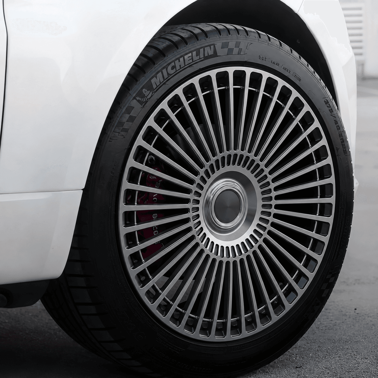 OEM Style Forged Wheel for Land Rover Range Rover / Land Rover Defender / Land Rover Range Rover Sport (Black machined face)