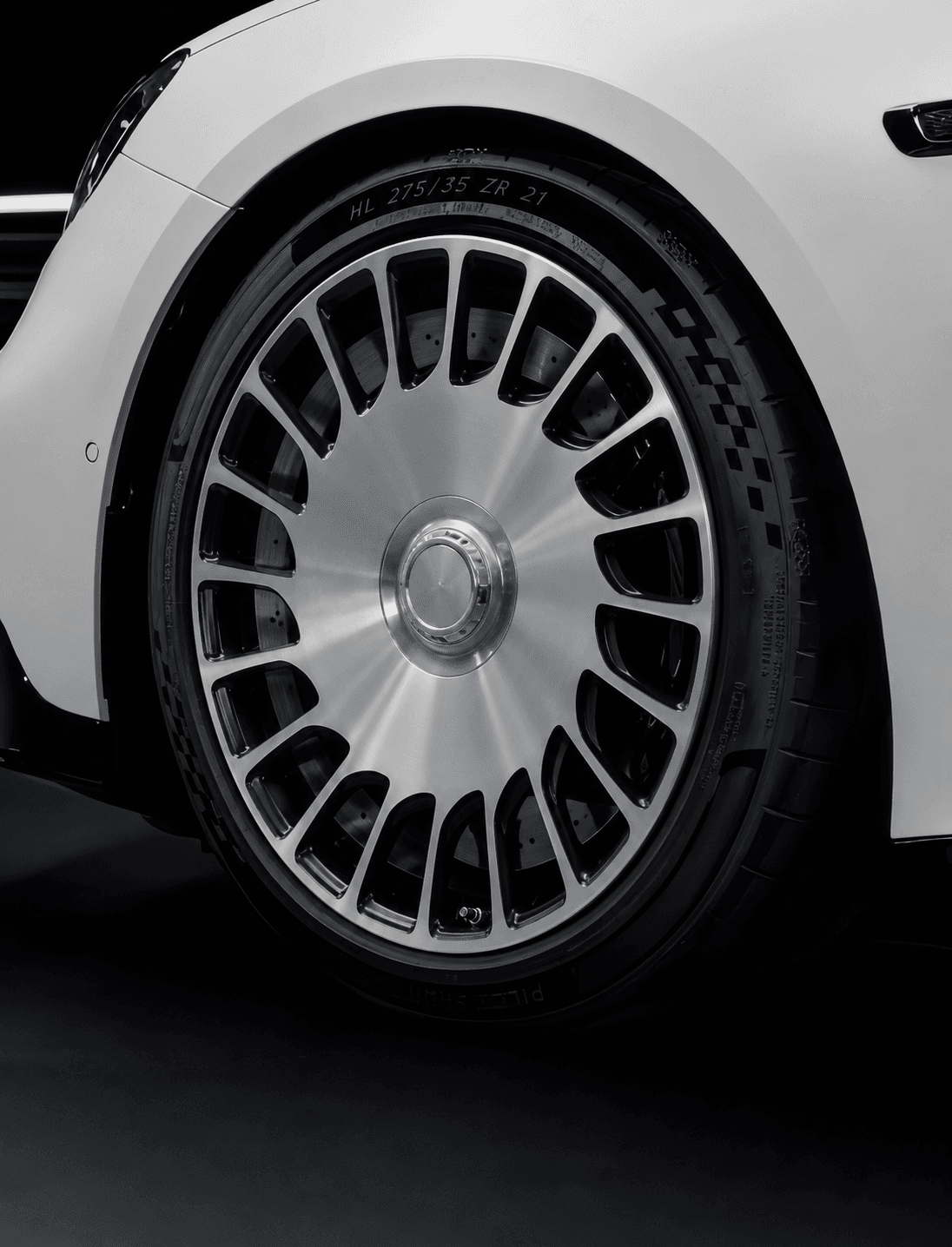 OEM Style Forged Wheel for Mercedes-Benz AMG C 63 / Mercedes-Benz S-Class / Mercedes-Benz E-Class (black machined face)