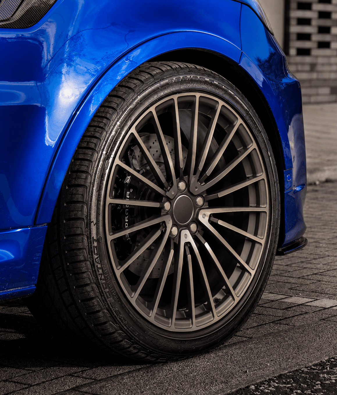 OEM Style Forged Wheel for Mercedes-Benz AMG C 63 / Mercedes-Benz S-Class / Mercedes-Benz E-Class (black machined face)