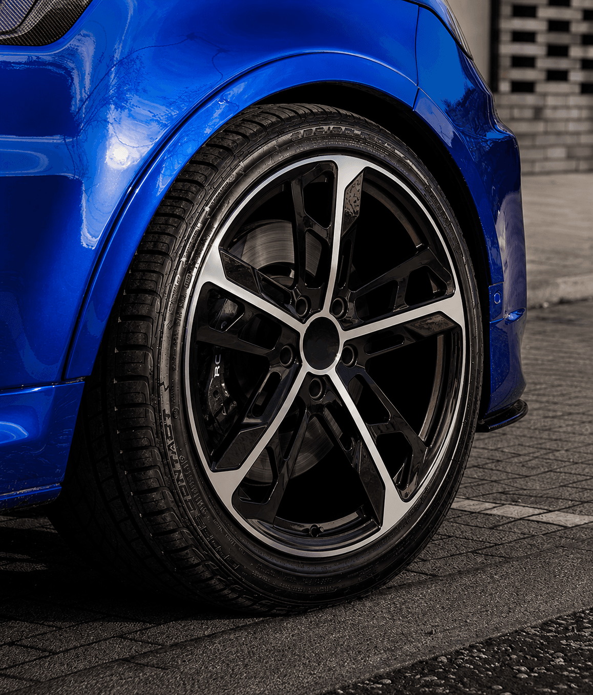 OEM Style Forged Wheel for Porsche 718 Boxster / Porsche Taycan / Porsche Cayenne (black machined face)