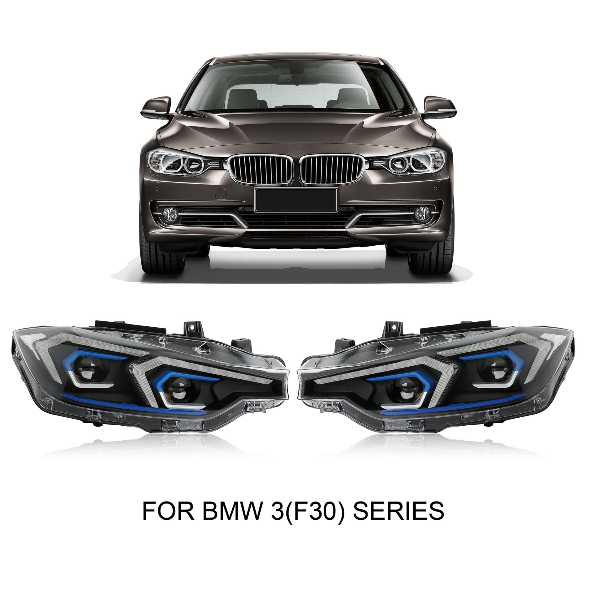 LED Headlight Assembly for BMW 3 Series