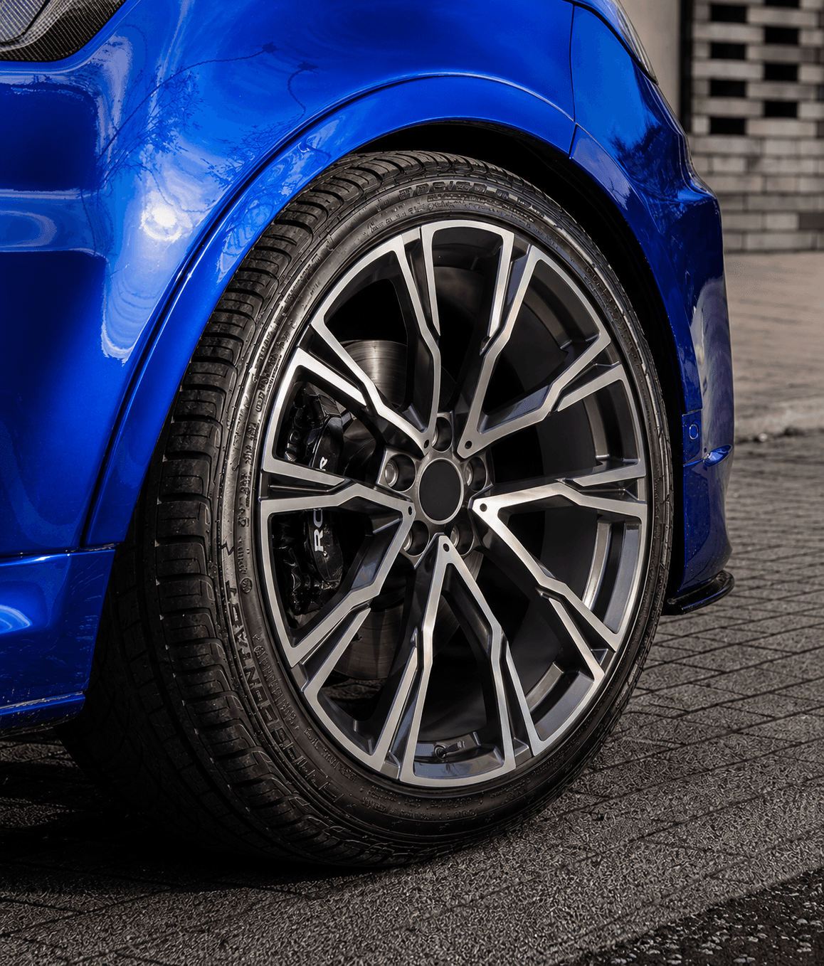 OEM Style Forged Wheel for BMW X3 M / BMW X6 / BMW X6 M (gunmetal machined face)