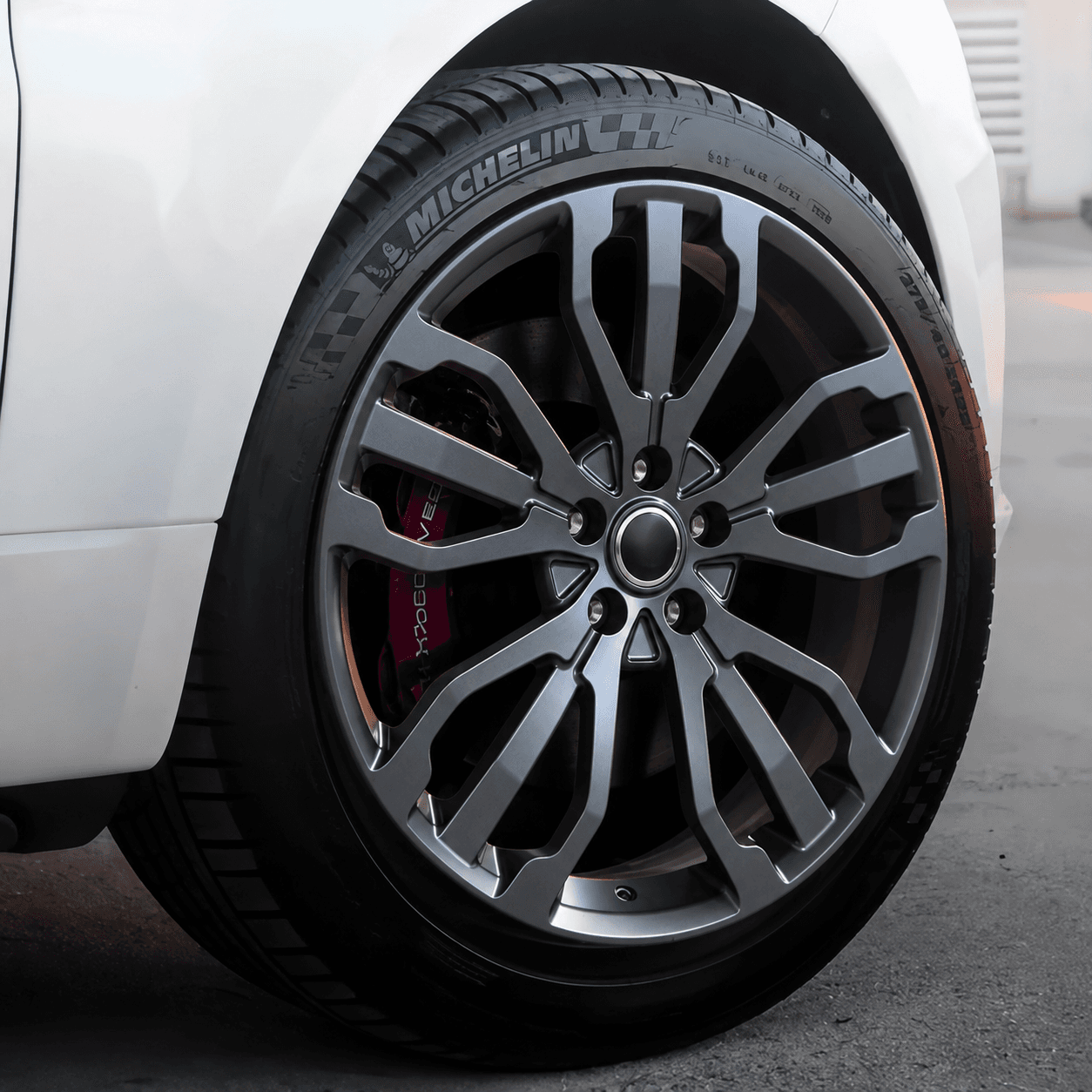 OEM Style Forged Wheel for Land Rover Range Rover / Land Rover Range Rover Sport SVR / Land Rover Range Rover Sport (dark gunmetal)