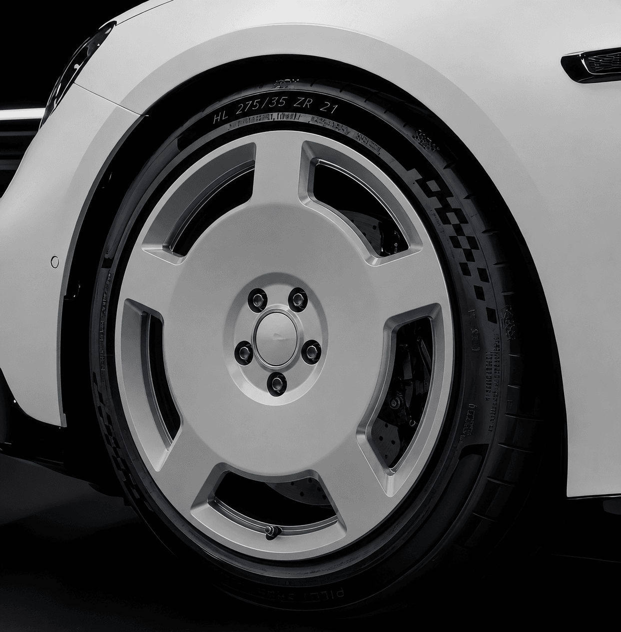 OEM Style Forged Wheel for Mercedes-Benz AMG C 63 / Mercedes-Benz S-Class / Mercedes-Benz E-Class (clear polished)