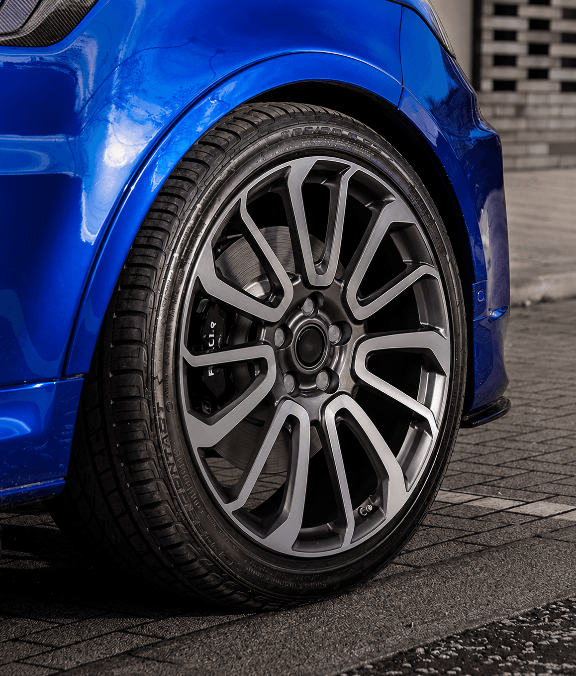 OEM Style Forged Wheel for Land Rover Range Rover / Land Rover Range Rover Sport SVR / Land Rover Range Rover Velar (Black machined face)